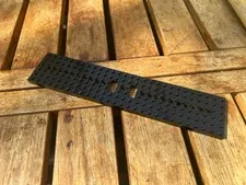 Lego train ref 4093b plate 6x28 train 9V black / set 7755 7745 7740 7815