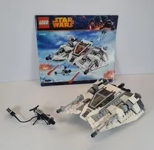 Lego Star Wars 75049 Snowspeeder USED COMPLETE NO MINIFIGS
