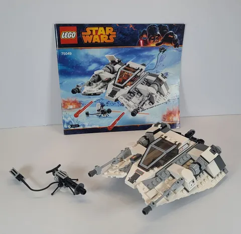 Lego Star Wars 75049 Snowspeeder USED COMPLETE NO MINIFIGS