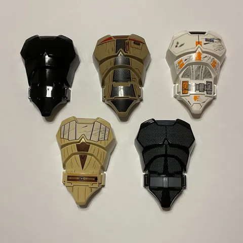 LEGO Large Figure Torso with Star Wars Pattern - Lot of 5 Assorted Pieces