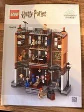 Lego 12 Grimmauld Place Instruction Manual for 76408 (manual only)