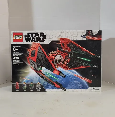 New Lego Star Wars Major Vonregs Tie Fighter Ship Set 75240 Factory sealed