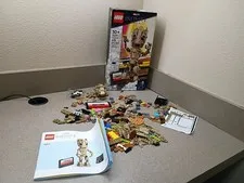 LEGO Marvel Infinity Saga I Am Groot 76217 Incomplete Set Box Instructions 