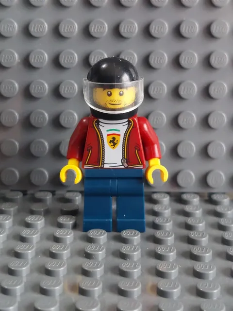 Lego 76895 Ferrari Driver Minifigure - Used