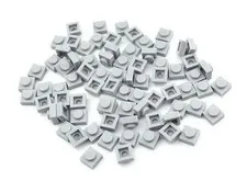 LEGO Parts Plate Square 1x1 WHITE, Black, Gray,yellow and Dark Gray!