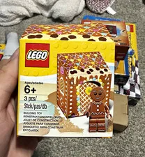 LEGO Seasonal Mini Gingerbread Man 5005156 3 pcs Ages 6+ Brick Separator 2016