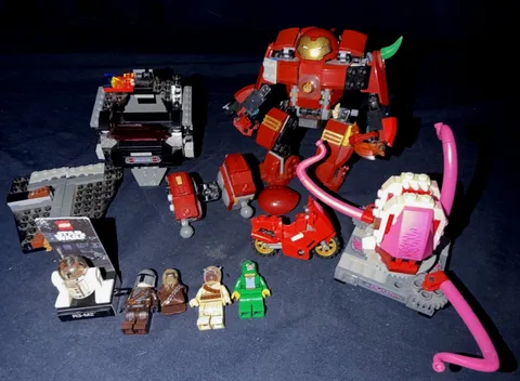 Lego Marvel Hulkbuster Abrlisk Star Wars Minifigures  Loose Incomplete