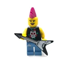 LEGO Punk Rocker CMF 8804 Series 4 minifigure guitar music
