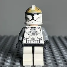 LEGO Minifigure- Clone Trooper Gunner (Phase 1) (sw0221) Star Wars - 2F