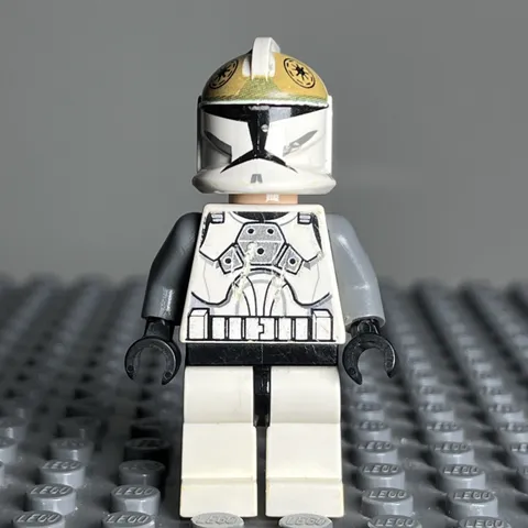 LEGO Minifigure- Clone Trooper Gunner (Phase 1) (sw0221) Star Wars - 2F