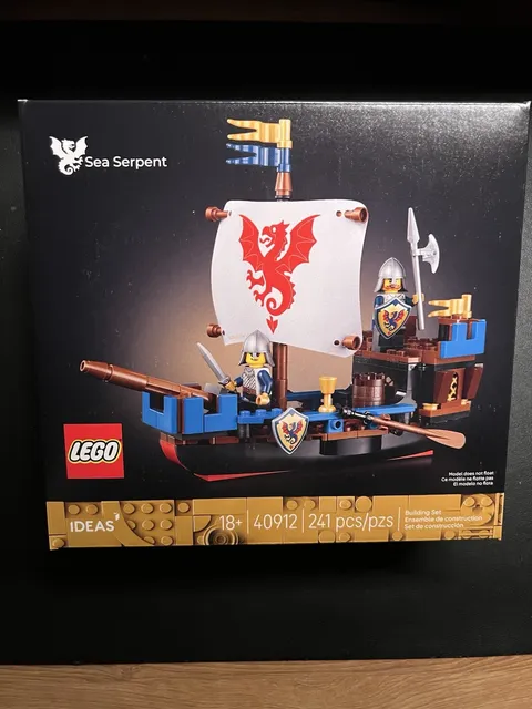 LEGO Ideas 40912 Sea Serpent GWP Castle Black Knights Remake 6057 NEW SEALED