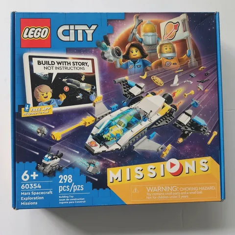 LEGO City Mars Spacecraft Exploration Missions 60354 Building Toy Set 298 Pcs