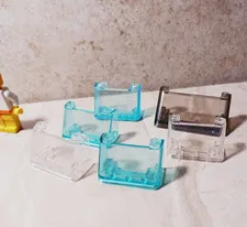 LEGO Windshield Set Lot of 6 Clear Blue Smokey Translucent Build Car Truck Train