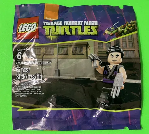 Lego TMNT Teenage Mutant Ninja Turtles Flashback Shredder Minifigure 5002127 NEW