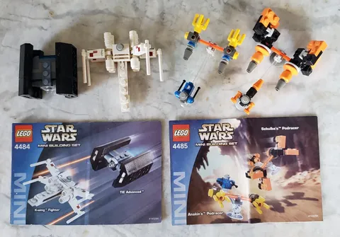 12 Vintage Lego Star Wars Mini Sets + 2 Bonus - circa 2003 & 2004