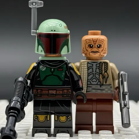 Lego Star Wars Boba Fett & Weequay Guard Minifigure sw1158 sw1197 75326