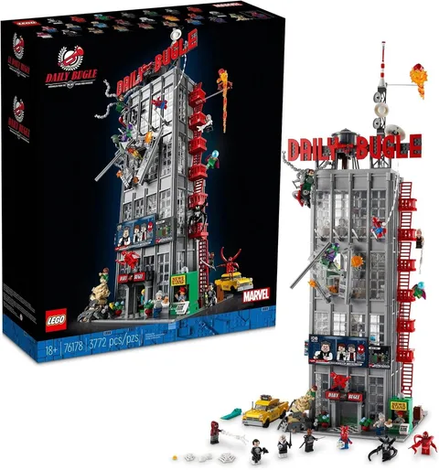 LEGO Marvel Spider-Man Daily Bugle Building Set |  3,772-piece | NIB