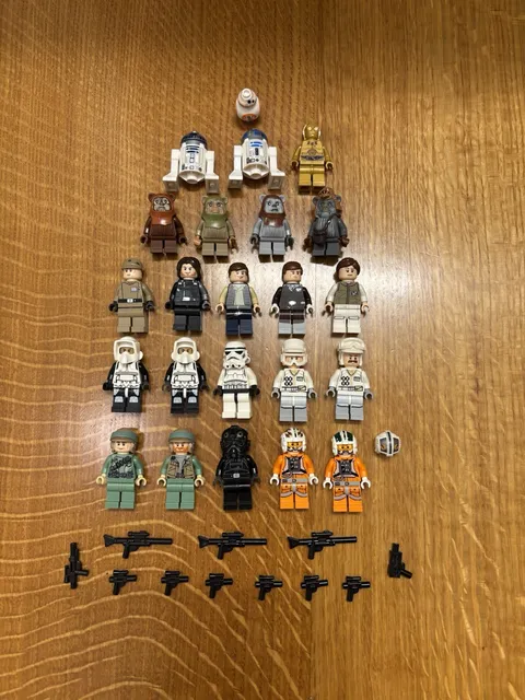 RARE LEGO Star Wars MinifigLot - Wes Janson + Teebo + more- DM For Single Prices