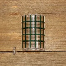 LEGO Harry Potter Trans Clear Cylinder Half Green Window Frame 85941pb017