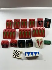 Vintage LEGO Printed Pieces Lot