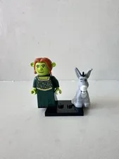 New Lego Shrek Minifigure Series Fiona And Donkey In Hand Fast Shipping!