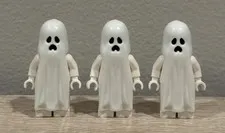 LEGO Glow In The Dark Ghost Minifigure Lot (3) Scooby-Doo Castle Monster