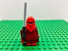 LEGO Star Wars Imperial Guard Minifigure Red Cape Lightsaber Original