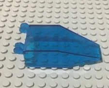 LEGO Part 30372 Trans-Dark Blue Windscreen 7 x 4 x 1 2/3