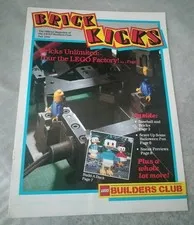 Lego Builder's Club Brick Kicks Magazine Fall 1990