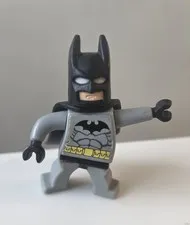 McDonalds Happy Meal LEGO Batman Grey Suit 3 Inch Figure 2008 Collectible 