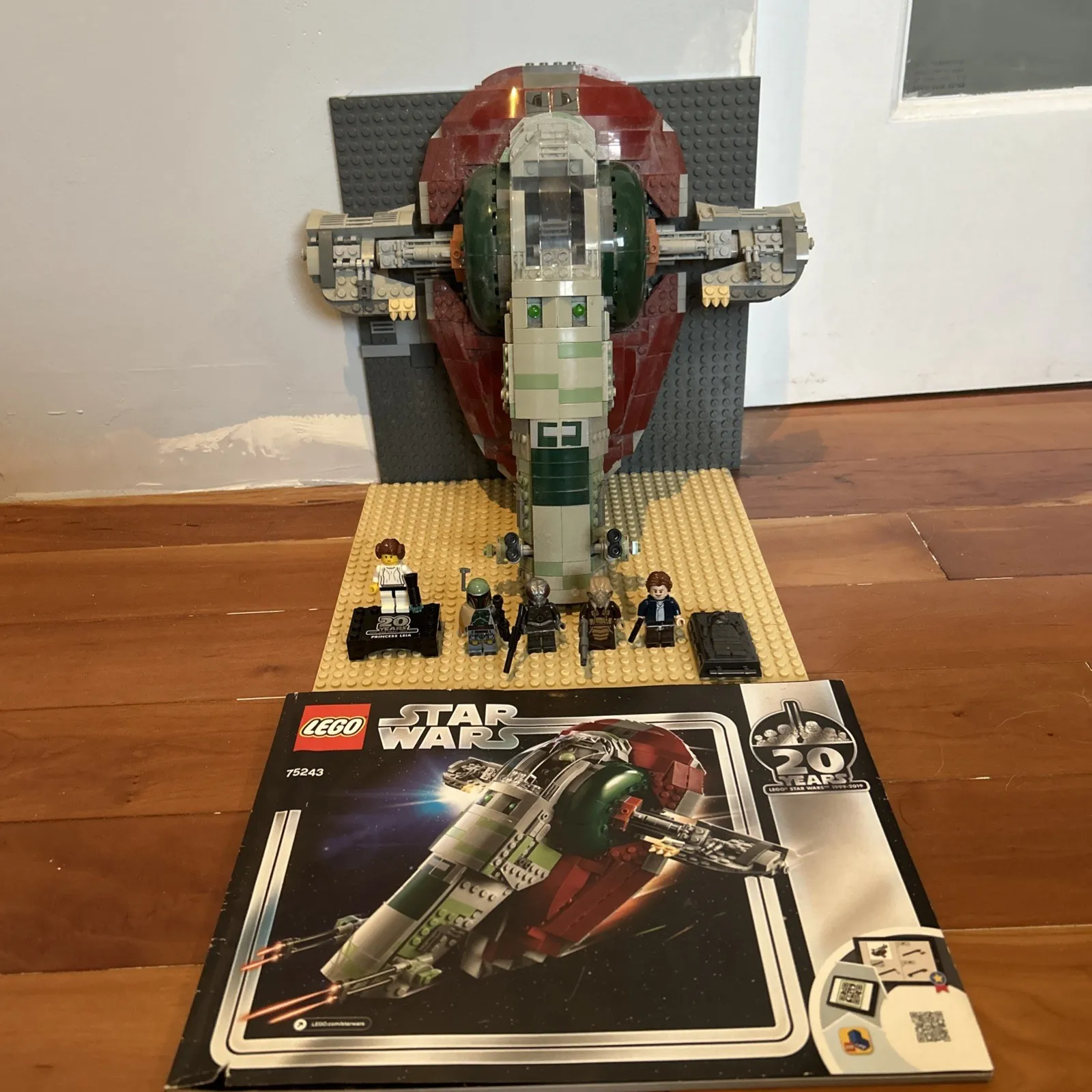 LEGO Star Wars 75243 Boba Fett's Starship Complete Set W/ Instructions No Box