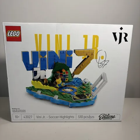 Lego Editions Vini Jr Soccer Highlights Set 43027   510 PCS NEW
