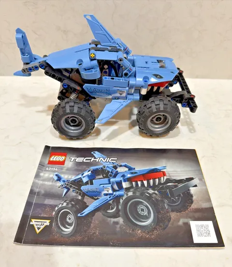 LEGO Technic Monster Jam Megalodon 42134 Out Of Box With Instructions