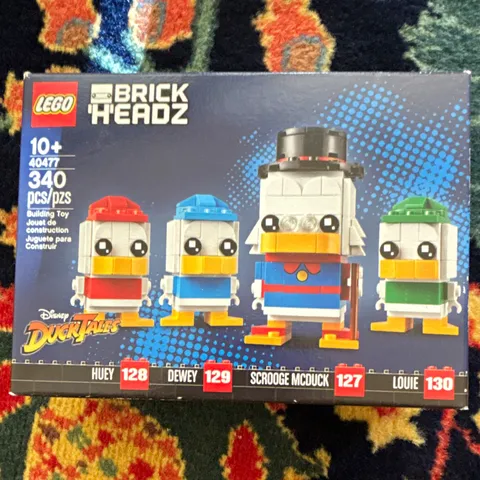 LEGO BrickHeadz 40477 DuckTales Disney Scrooge McDuck Huey Dewey Louie 340