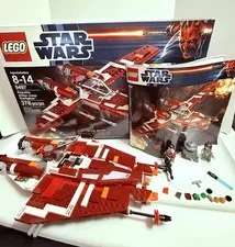 LEGO Star Wars: Republic Striker-Class Starfighter 9497 W/ MInifigs Read Descrip