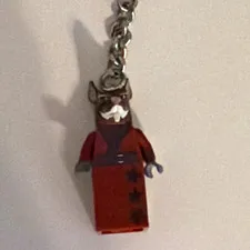 LEGO TMNT  master splinter ￼Minifigure Keychain Key Chain