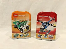 LEGO CREATOR: Mini Dumper (5865) & Mini Heliocopter (5864)