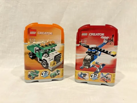 LEGO CREATOR: Mini Dumper (5865) & Mini Heliocopter (5864)