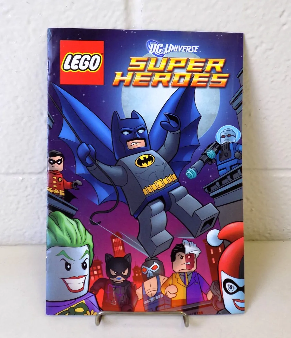 LEGO DC Universe Super Heroes Promotional Comic Book Batman Superman Joker