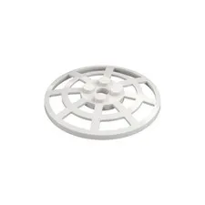 LEGO White Dish 6 x 6 Inverted (Radar) Webbed - Type 2 inv.631