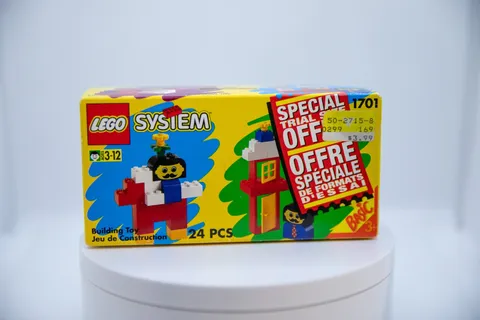 Vintage 1994 LEGO System 1701 Building Set Special Trial Size Offer 24 Piece NEW