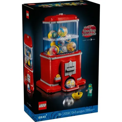 LEGO Ideas Minifigure Vending Machine Set 21358 1343 Pieces Ages 18+