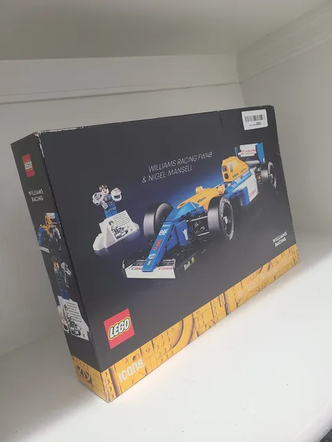 LEGO Icons 10353 Williams Racing FW14B & Nigel Mansell F1 Car Model