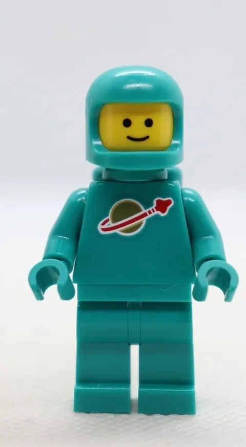 Dark Turquoise Spaceman 21358 Classic Space LEGO Minifigure Figures