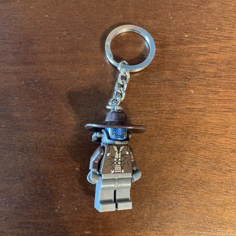 New LEGO Star Wars Cad Bane Key Chain 853127 Minifigure Rare Retired No Tag