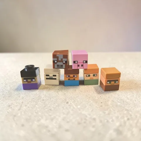 Lego Minecraft Mini Biome Micro Mini Figures & Signs