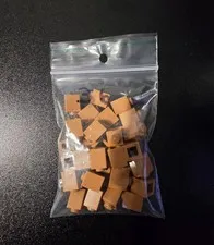 Lego 1x1 Brick Lot of 36 MEDIUM NOUGAT Part No. 3005