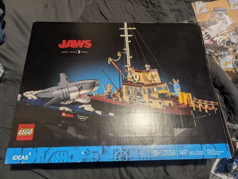 LEGO Ideas Jaws 21350 - Bruce The Shark Bags 8-13 Sealed + Box (NO BOAT/MINIFIGS