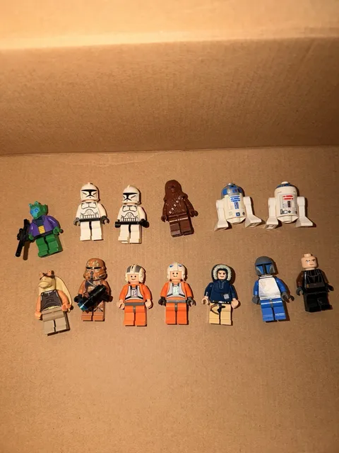 LEGO Star Wars Minifigure Lot - Assorted Characters