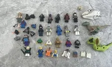Mixed theme LEGO lot (Batman, Ninjago, Marvel, Harry Potter) - some damage